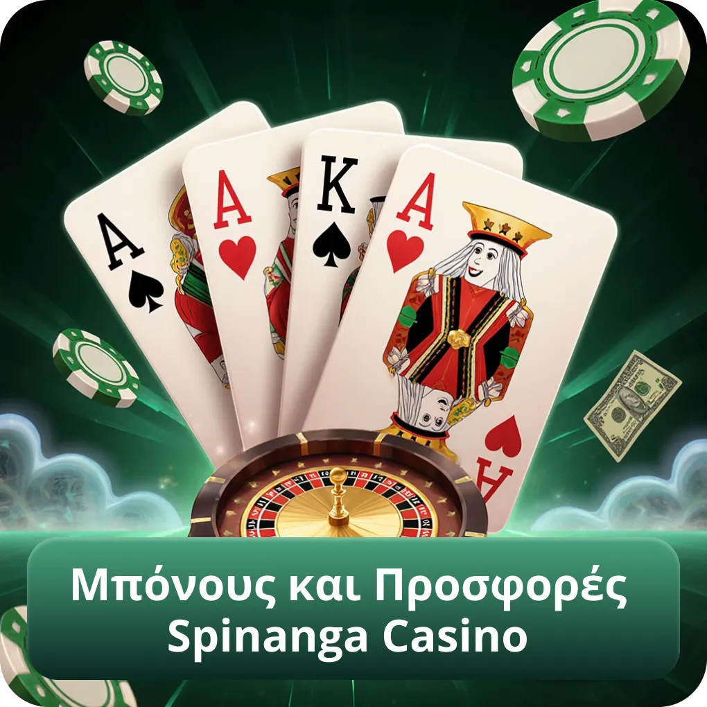 Μπόνους και Προσφορές Spinanga Casino
