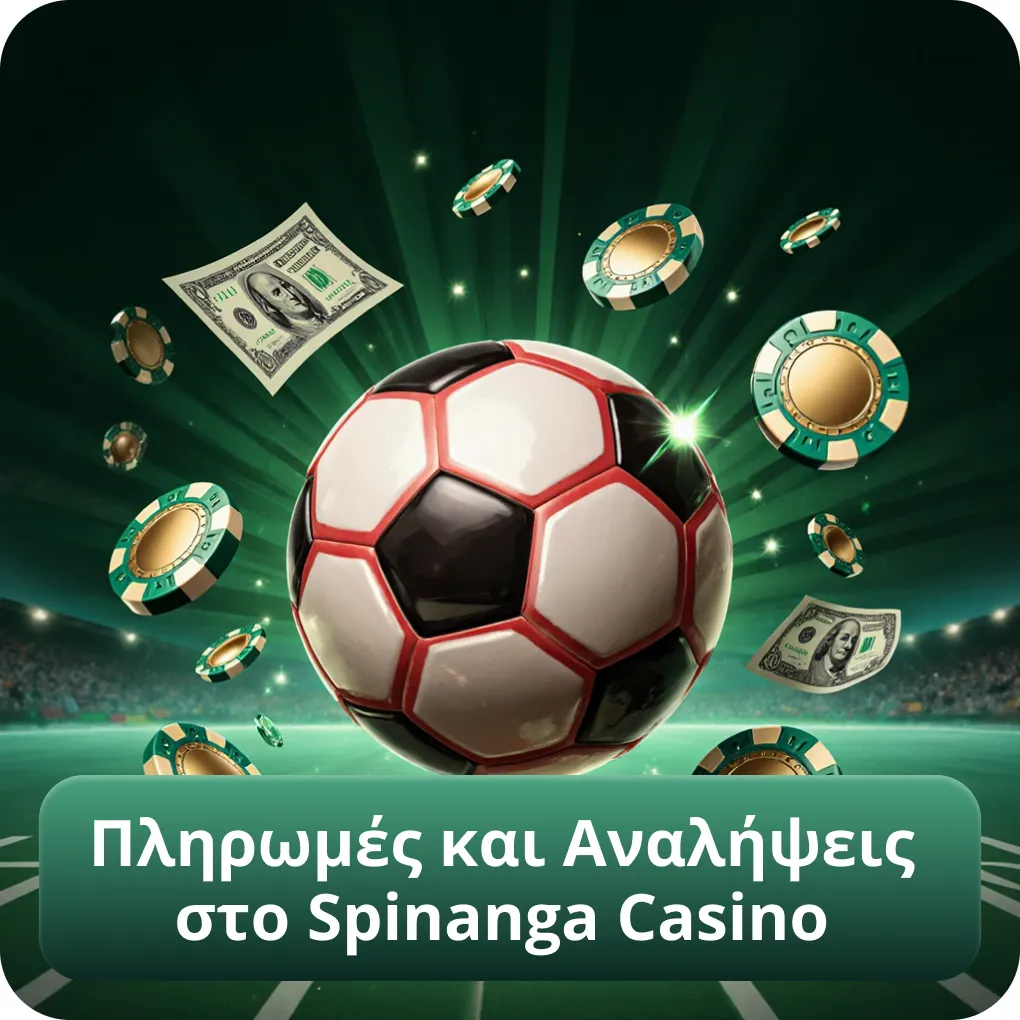 Πληρωμές και Αναλήψεις στο Spinanga Casino